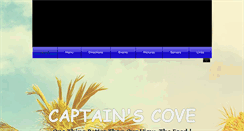 Desktop Screenshot of captainscovebarandgrill.com